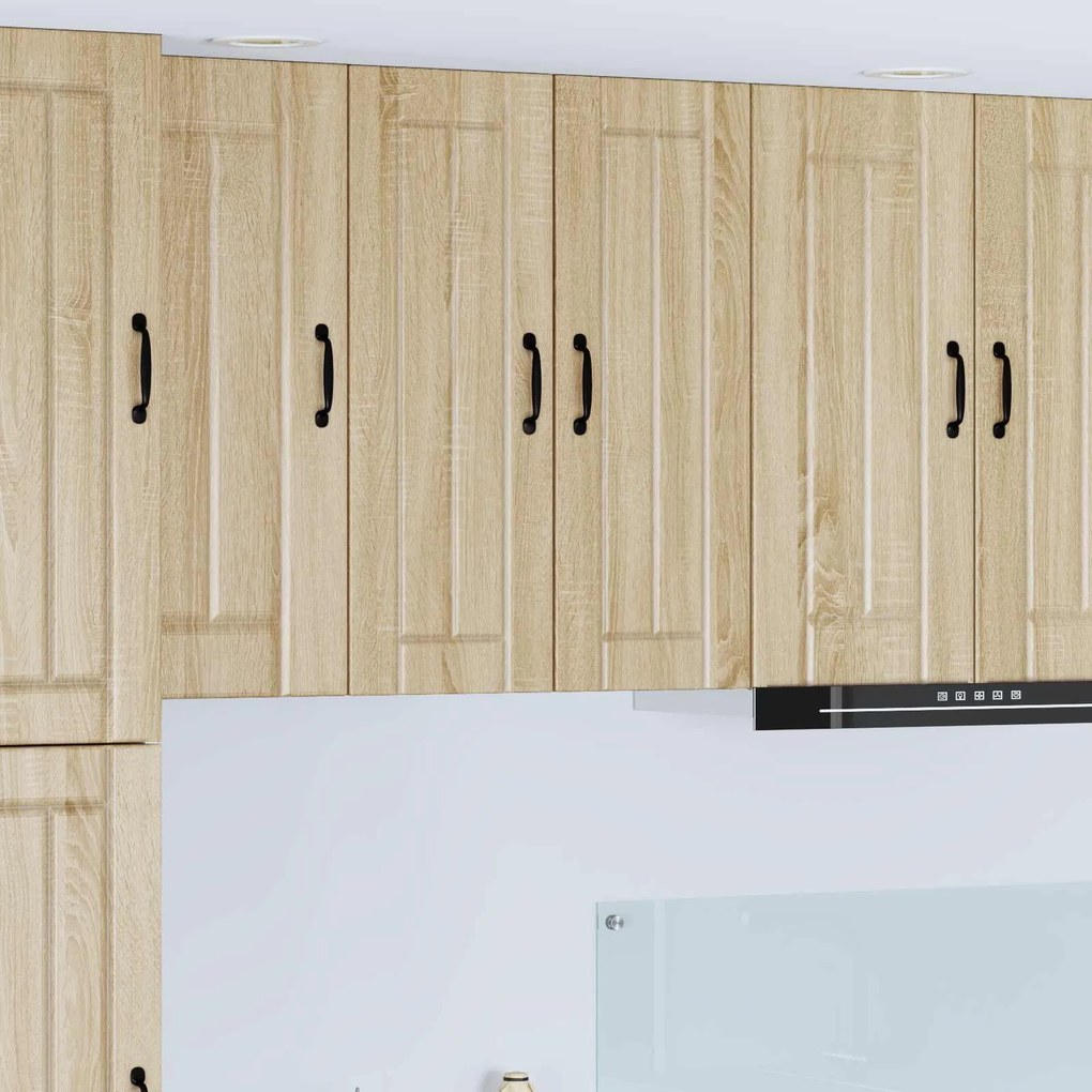 vidaXL Armário de Cozinha 2 pcs Carvalho Sonoma 30 x 31 x 80 cm