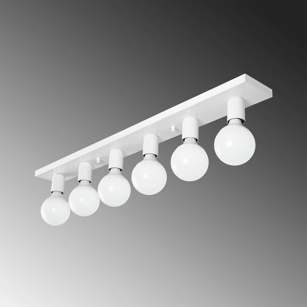 Candeeiro de Teto Mirro – Branco – 91 x 10 x 10 cm
