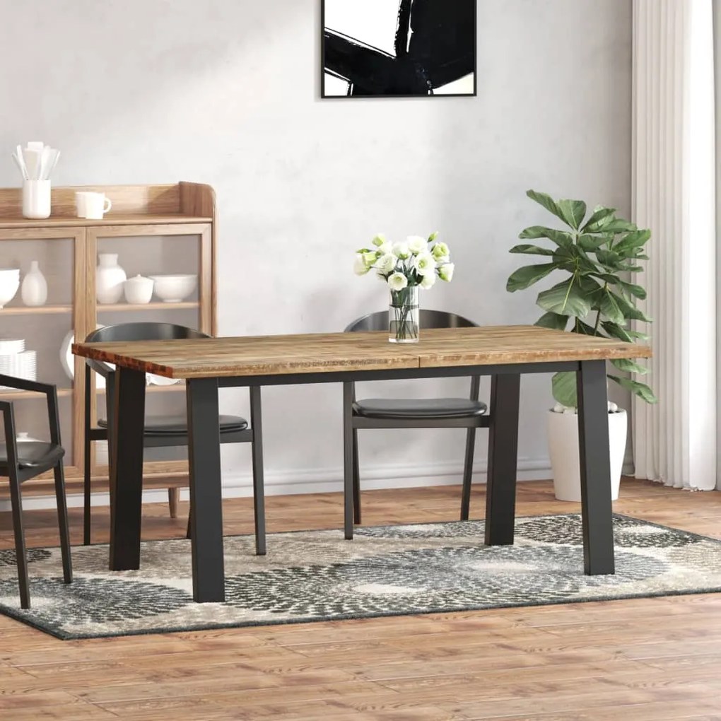 245689 vidaXL Mesa de jantar em madeira de acácia maciça 170x90 cm