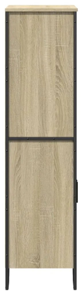 Armário alto 79,5x35,5x137,5 cm deriv. madeira carvalho sonoma