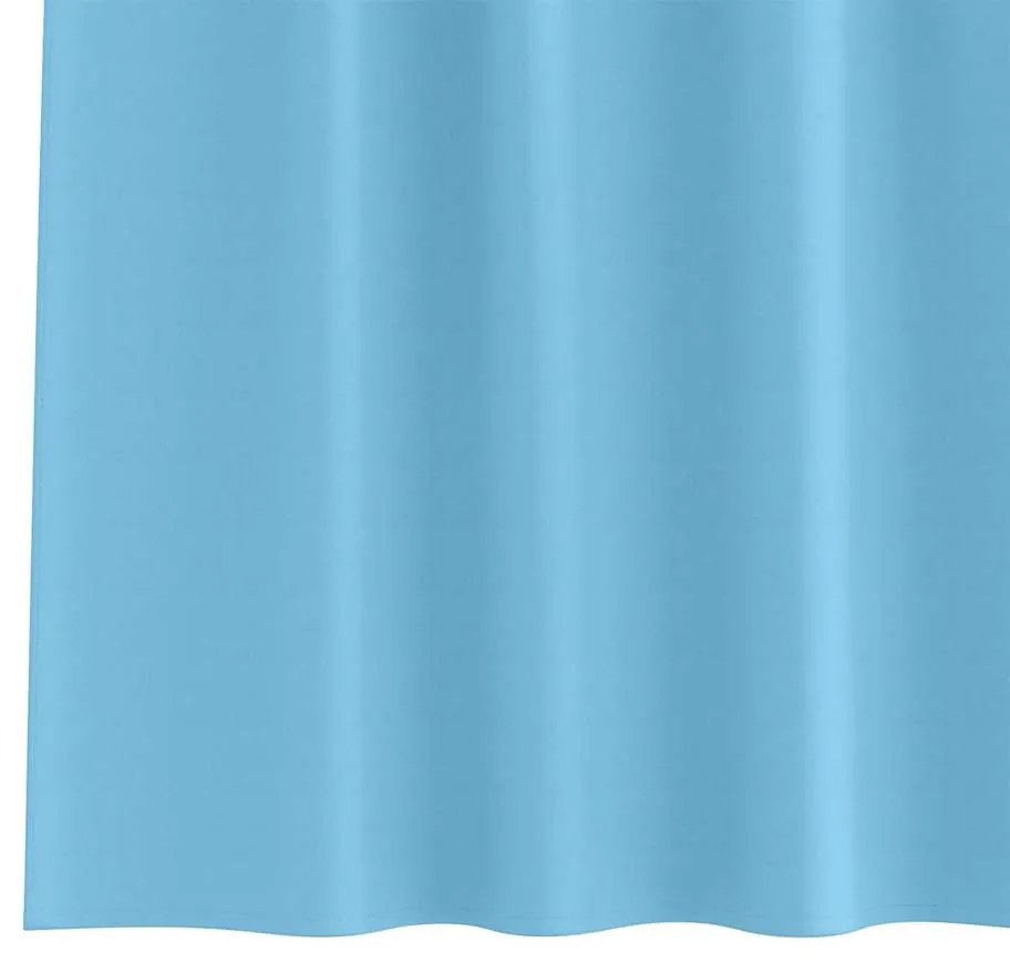 Cortinas com cortinas 2 pcs Azul claro 260 x 140 cm Poliéster