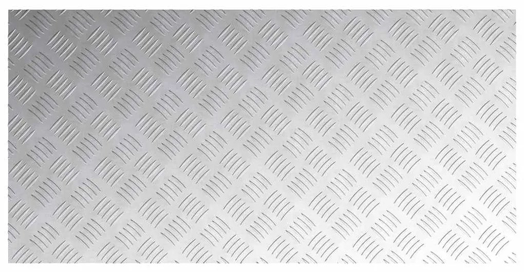 Placas de Alumínio Checker vidaXL 2 pcs Antiderrapante 100x50 cm