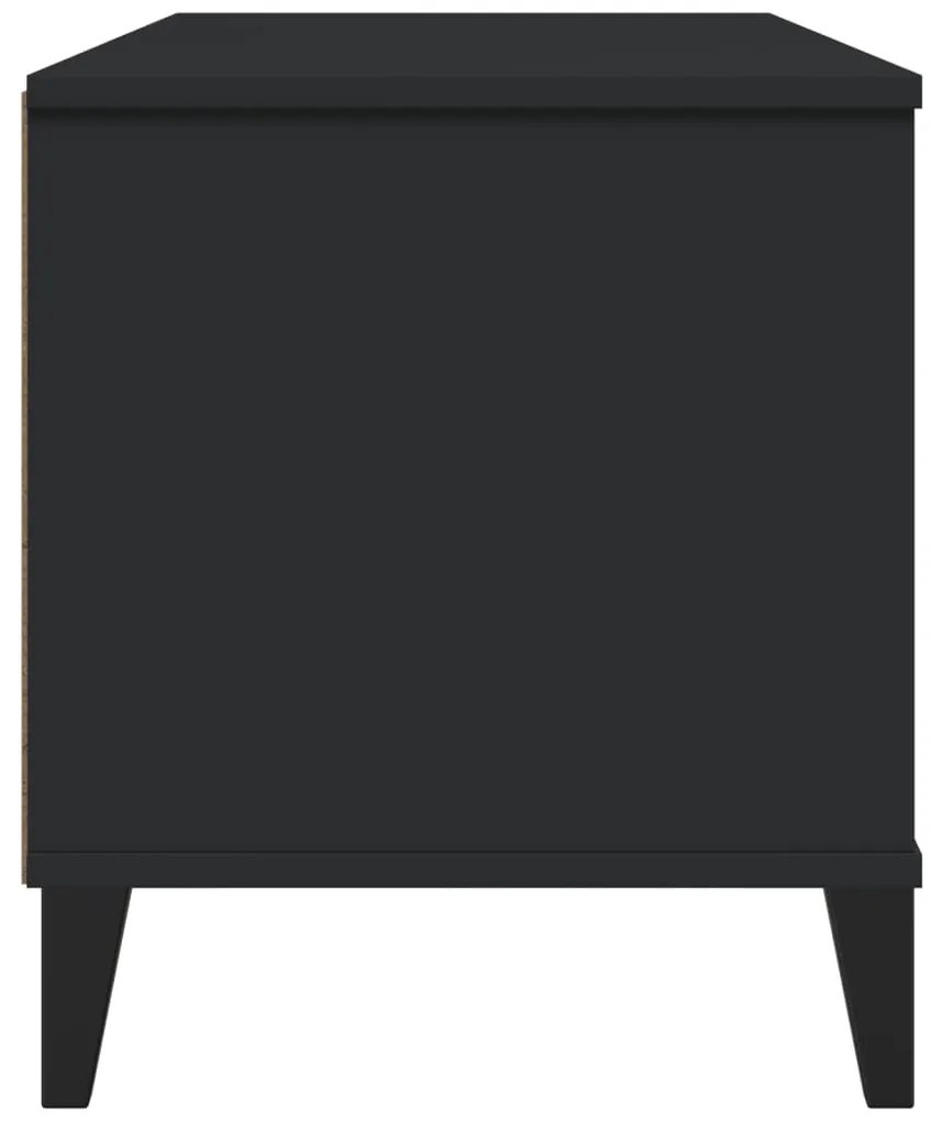 Móvel de TV VIKEN derivados de madeira preto