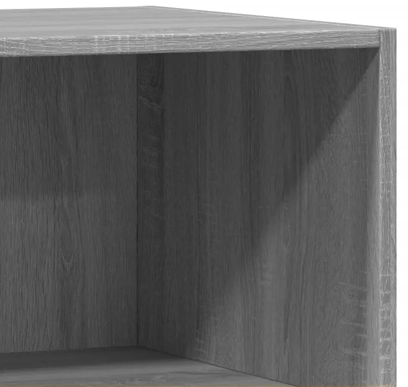 Roupeiro 48x41x102 cm derivados de madeira cinzento sonoma