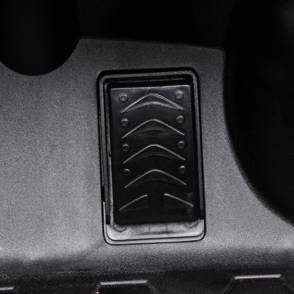 HOMCOM Carro Elétrico para Crianças acima de 3 Anos com Licença de Land Rover Controle Remoto Bateria de 12V e 2 Motores Velocidade de 3-5 km / h 102,5x69x55,4 cm preto