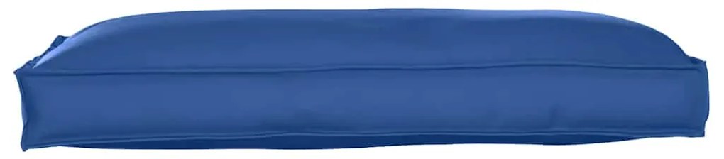 Almofada Palete para Assento/Recliner Azul Real 120x60x12 cm - Tecido