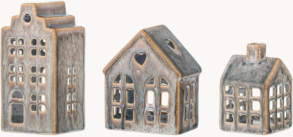 Castiçal Kalia, conjunto de 3