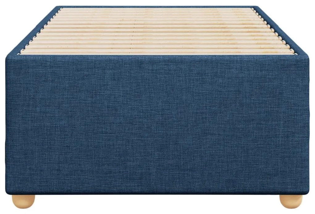 Estrutura de cama sem colchão 80x200 cm azul