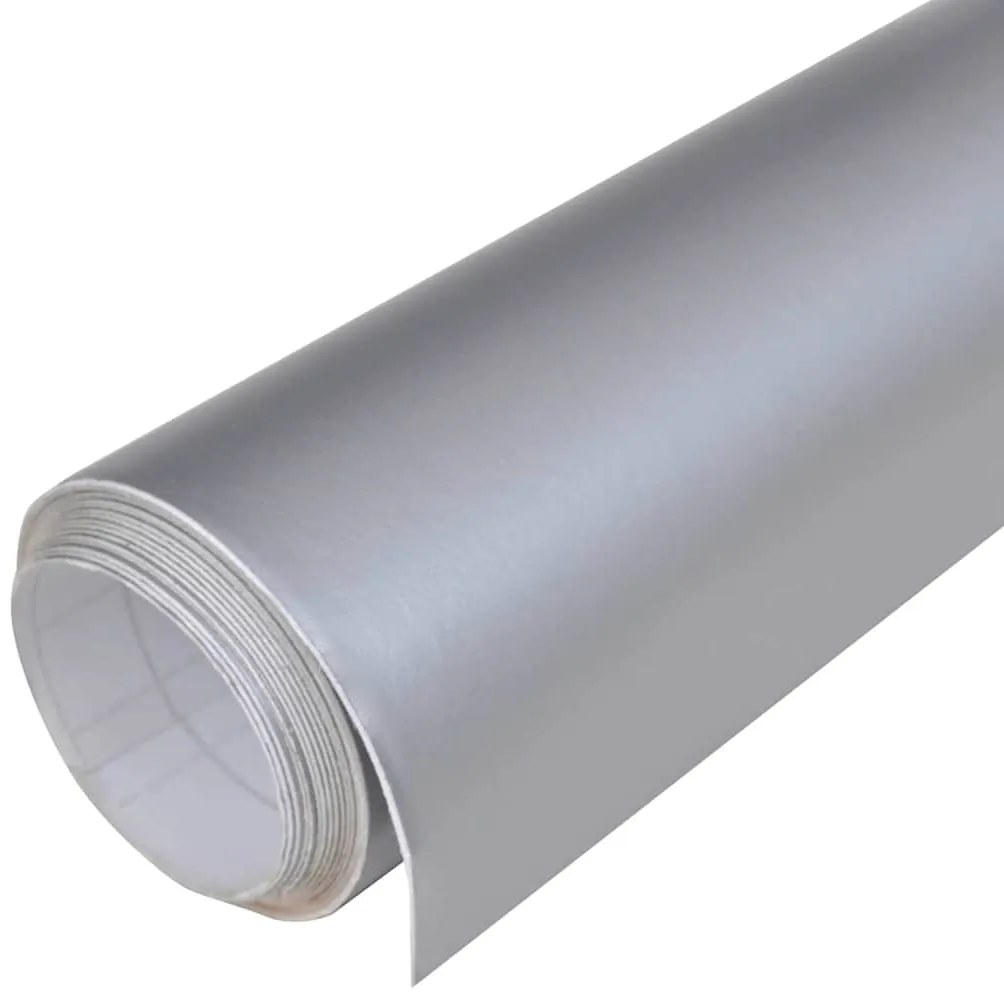 Películas para carro 2 pcs 100x150 cm prateado mate