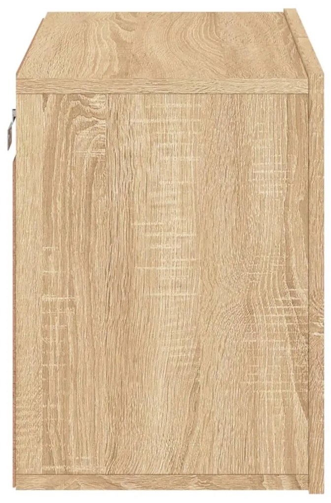 Móvel de parede para TV 60x30x41 cm carvalho sonoma