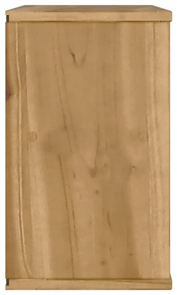 Armário para TV ODDA 79x24x40 cm Madeira maciça de pinho