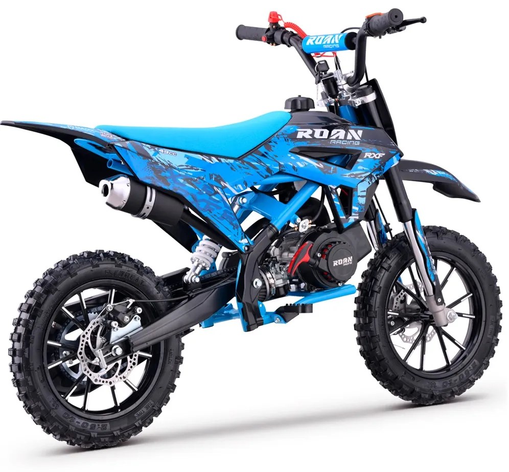 MINI MOTO PARA CRIANÇAS MiniCross Roan RXF 49cc 4.5CV Azul