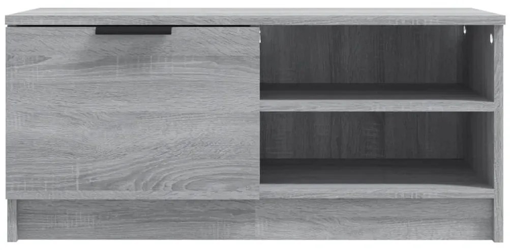 Armários TV 2pcs 80x35x36,5cm madeira proc. cor sonoma cinzento