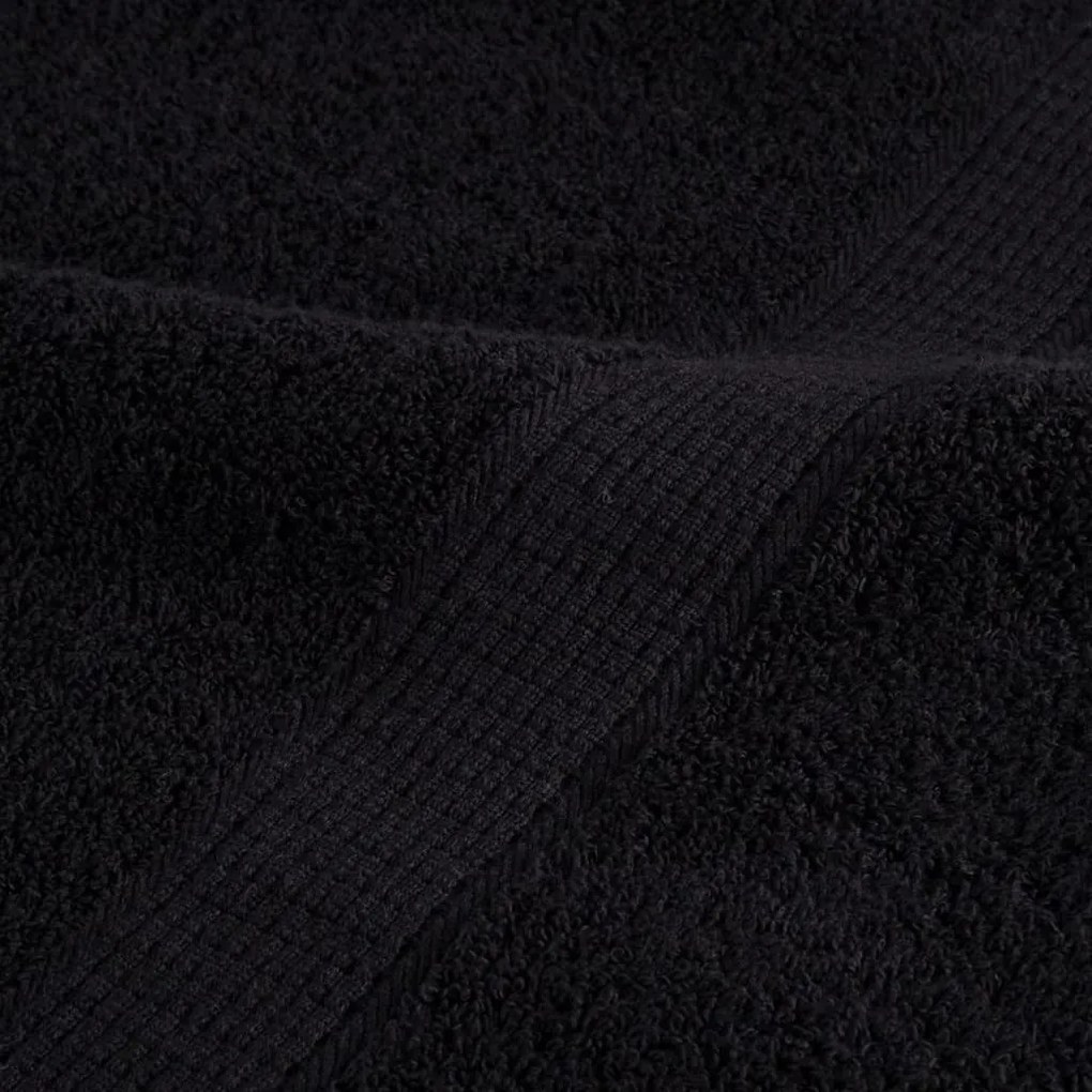 Panos de prato 2 pcs Preto 15 x 21 cm Algodão