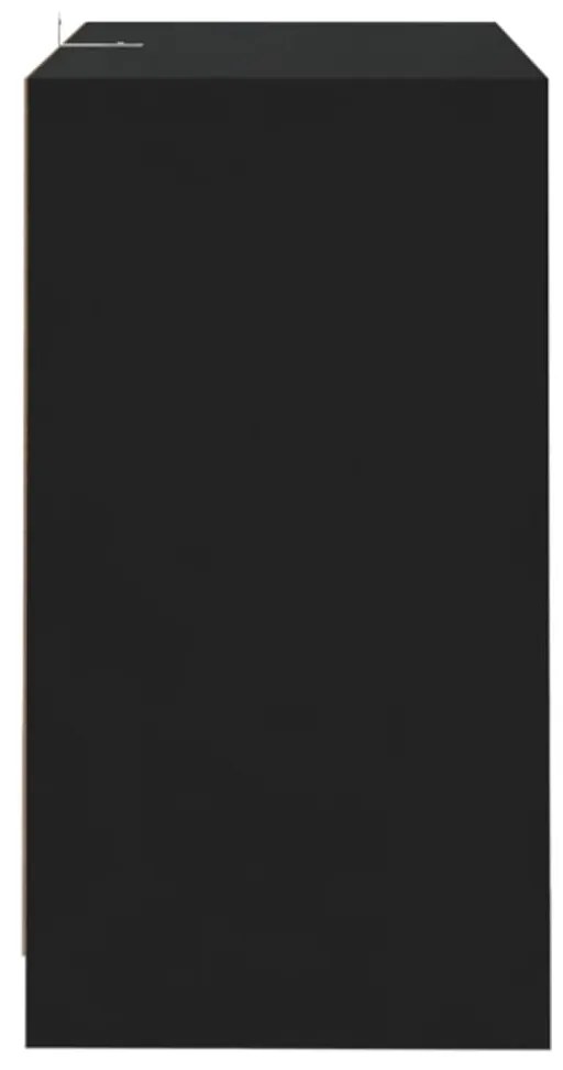 Aparador 70x41x75 cm derivados de madeira preto