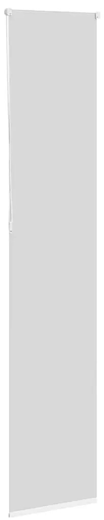 Persiana de enrolar 45x230 cm largura tecido 40,7 cm poliéster