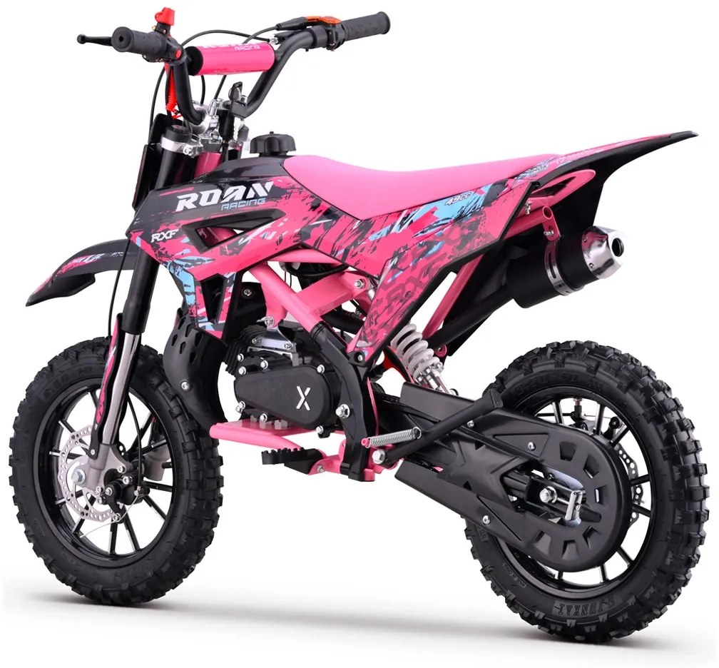 MINI MOTO PARA CRIANÇAS MiniCross Roan RXF 49cc 4.5CV Rosa