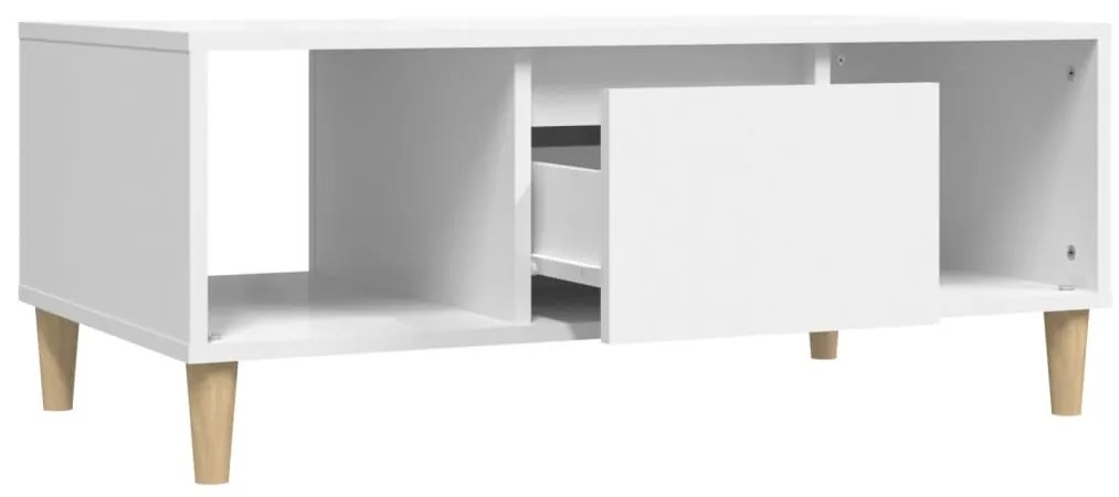 Mesa de centro 90x50x36,5 cm derivados de madeira branco