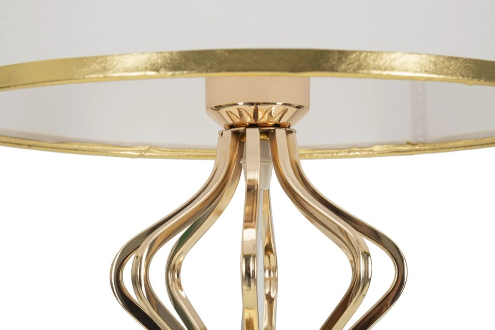 Candeeiro de Mesa "Slimmy" Dourado – Ø28x53 cm