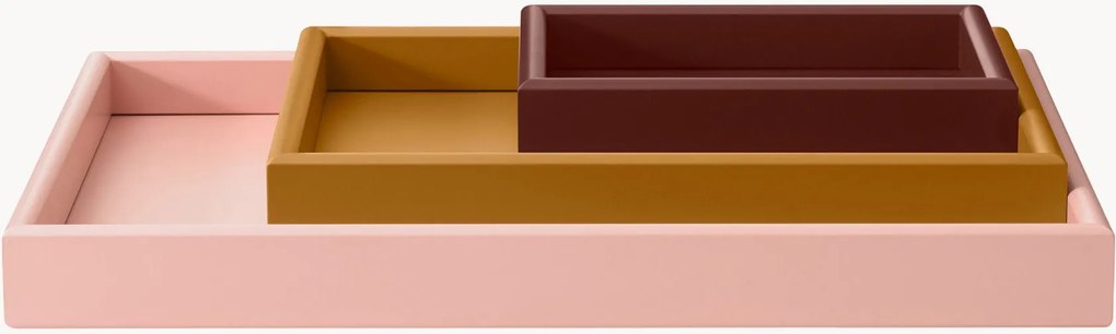 Tabuleiros decorativos Arrange, conjunto de 3