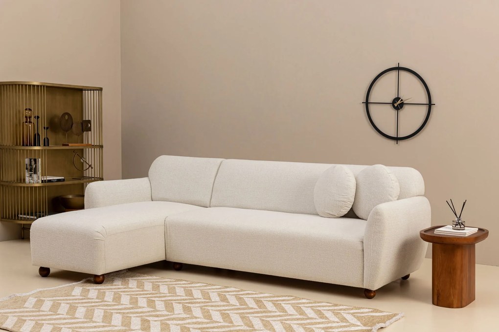 Sofá de Canto Eddy – Branco – 273 x 162 cm