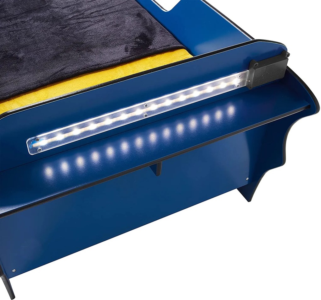 CAMA CRIANÇA BATMAN 158 (L) x 73 (L) x 54 (A) cm AZUL