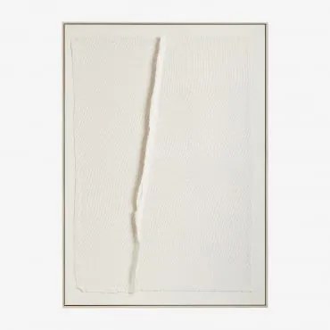 Pintura Decorativa Com Textura Em Linho Ovilea 50 X 70 Cm & A - Sklum