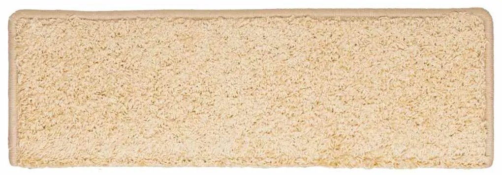 Tapetes de escadas 30 pcs 65x21x4 cm castanho