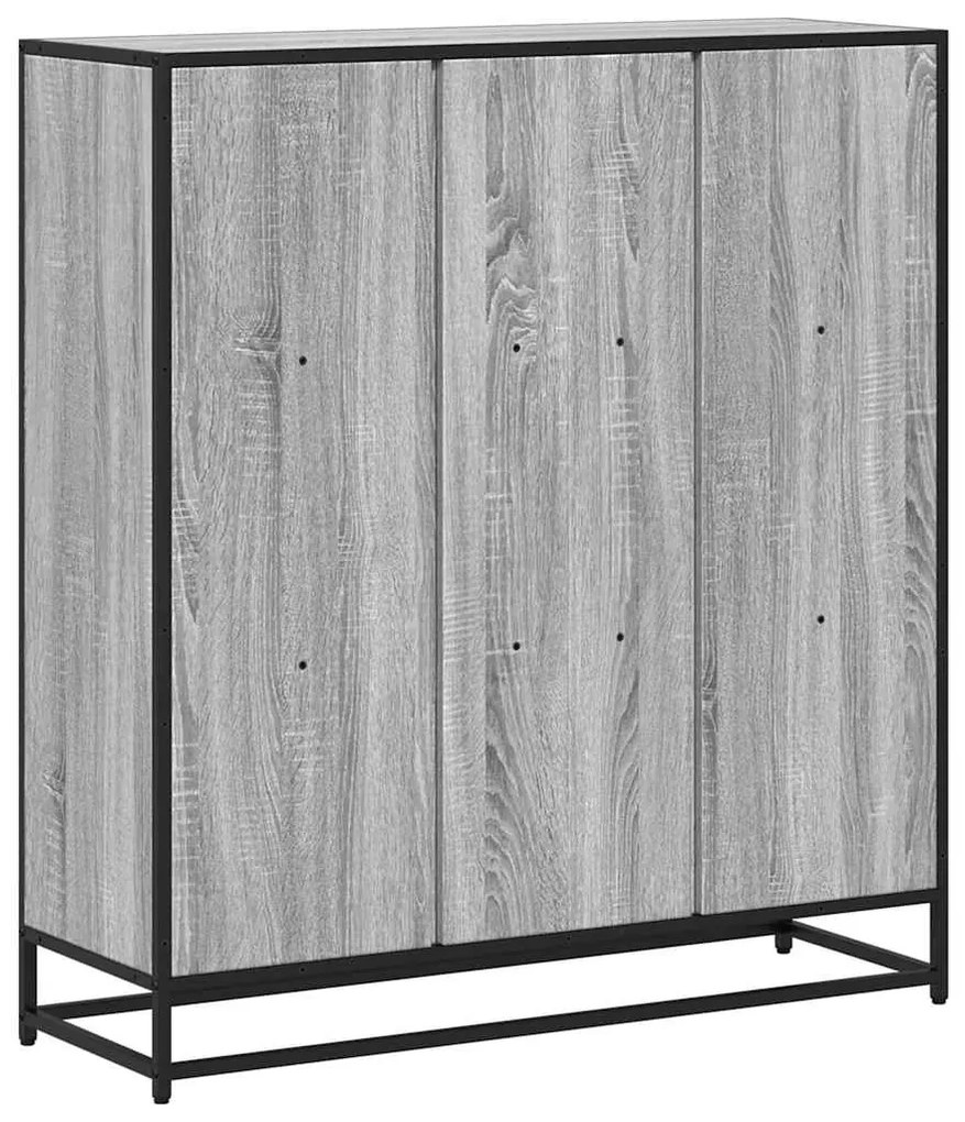 Estante 97,5x33x107,5 cm derivados madeira/metal cinza sonoma