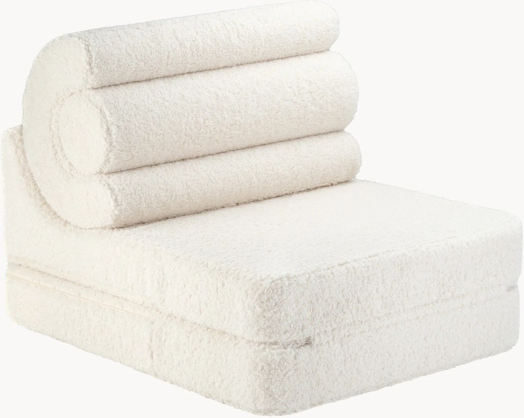 Cadeira dobrável para crianças em teddy artesanal Flipster