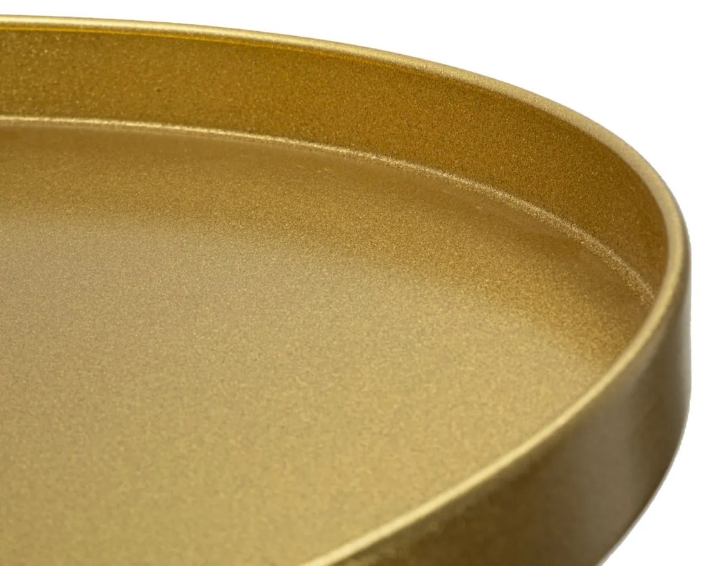 MESA DE APOIO DOHA Ø 51X100 CM DOURADA