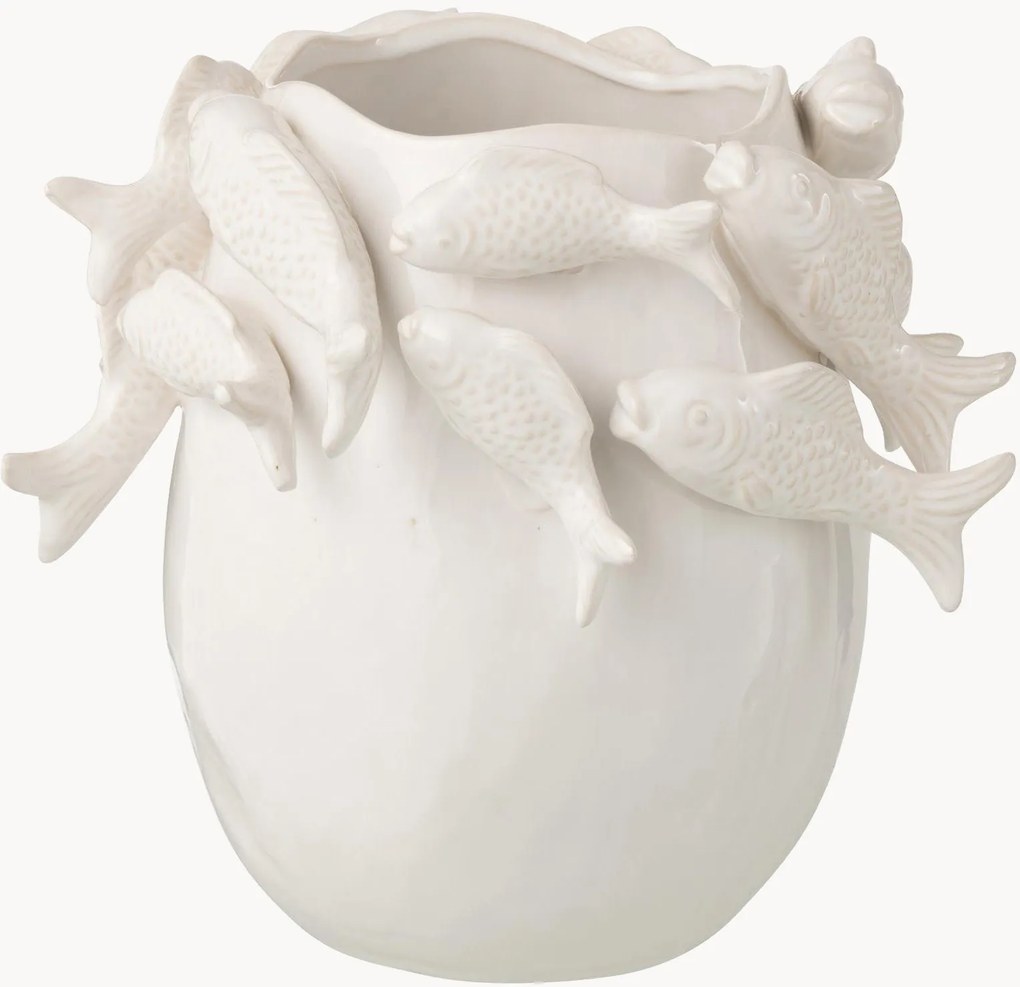 Jarra decorativa Fisch, Alt 27 cm