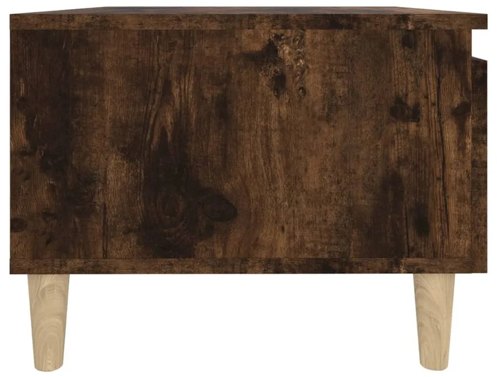 Mesa de apoio 50x46x35 cm derivados de madeira carvalho fumado