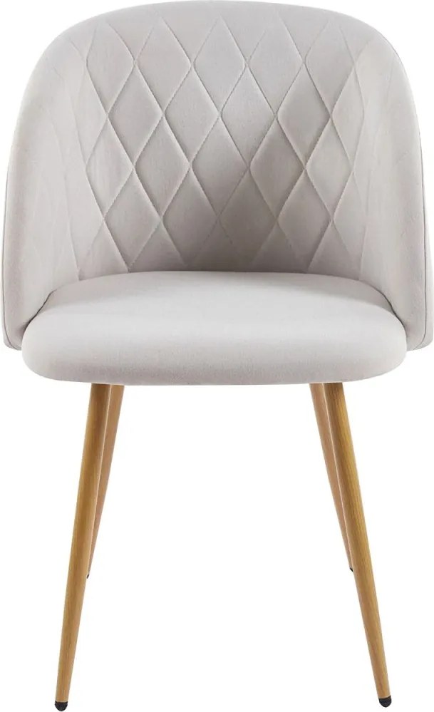 Pack 6 Cadeiras Velt Tecido - Beige