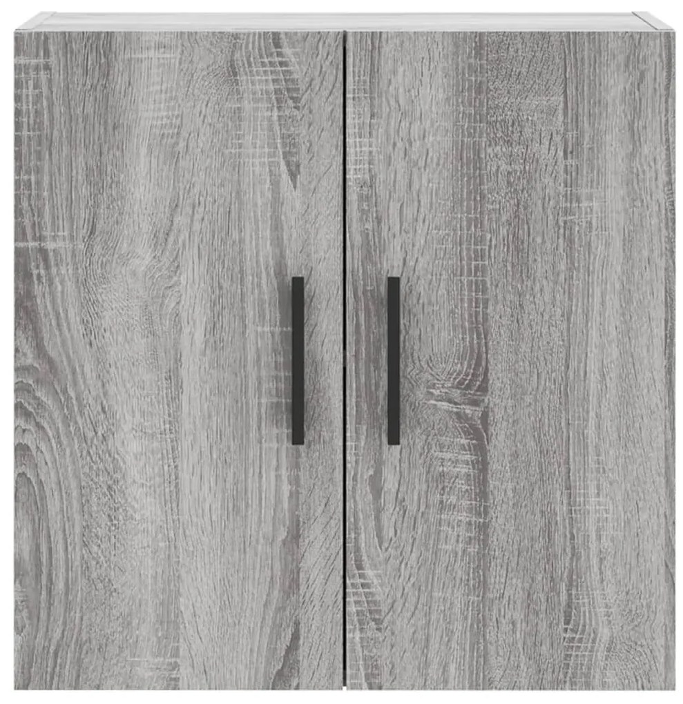 Armário de parede 60x31x60 cm derivados madeira cinzento sonoma