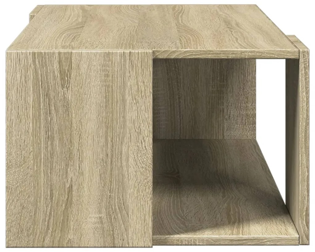 Mesa de centro 89,5x48x30 cm derivados madeira carvalho sonoma