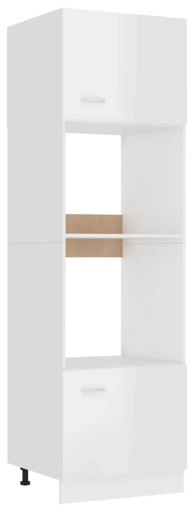 Armário para micro-ondas “Lyon” derivados de madeira branco