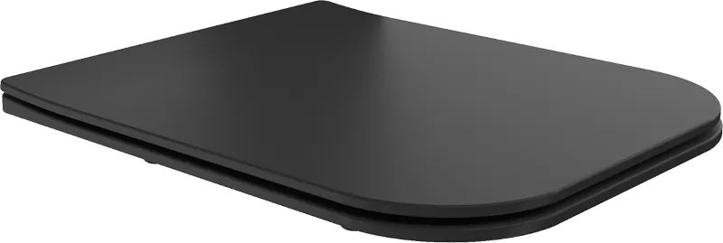 Mexen Madox tampa slim de fecho suave, duroplast, preto mate - 39154085