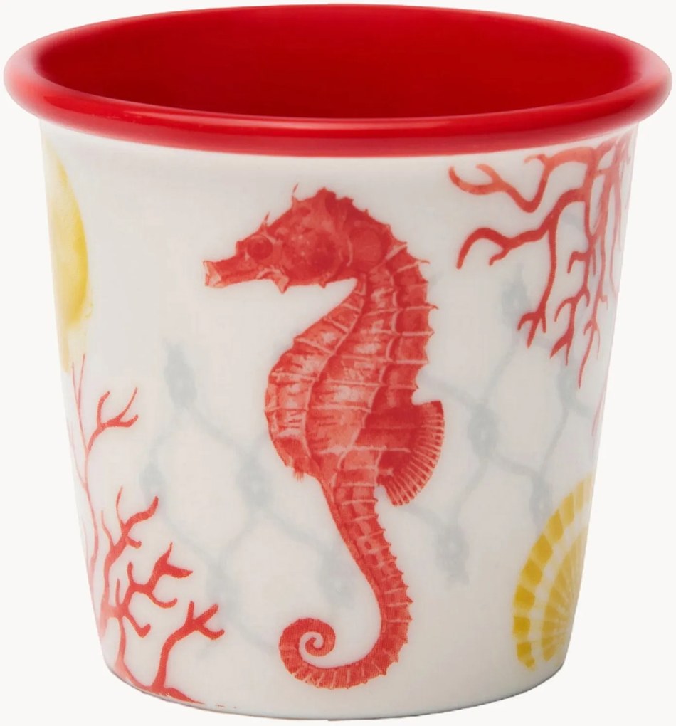 Chávenas de café Coral, conjunto de 6