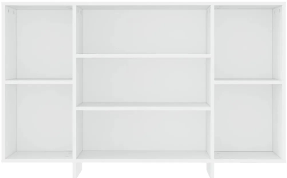 Aparador 120x30x75 cm derivados de madeira branco