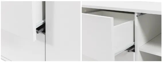 Mesa Cabeceira Gesita N2SZ (30cm | 2 gavetas | Melamina DM)