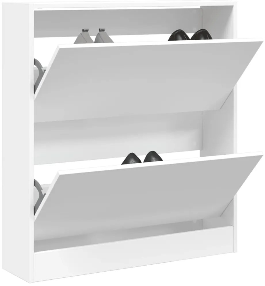 Sapateira 80x21x87,5 cm derivados de madeira branco