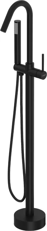 Mexen Gaja torneira de banheira independente, preta - 75333-70