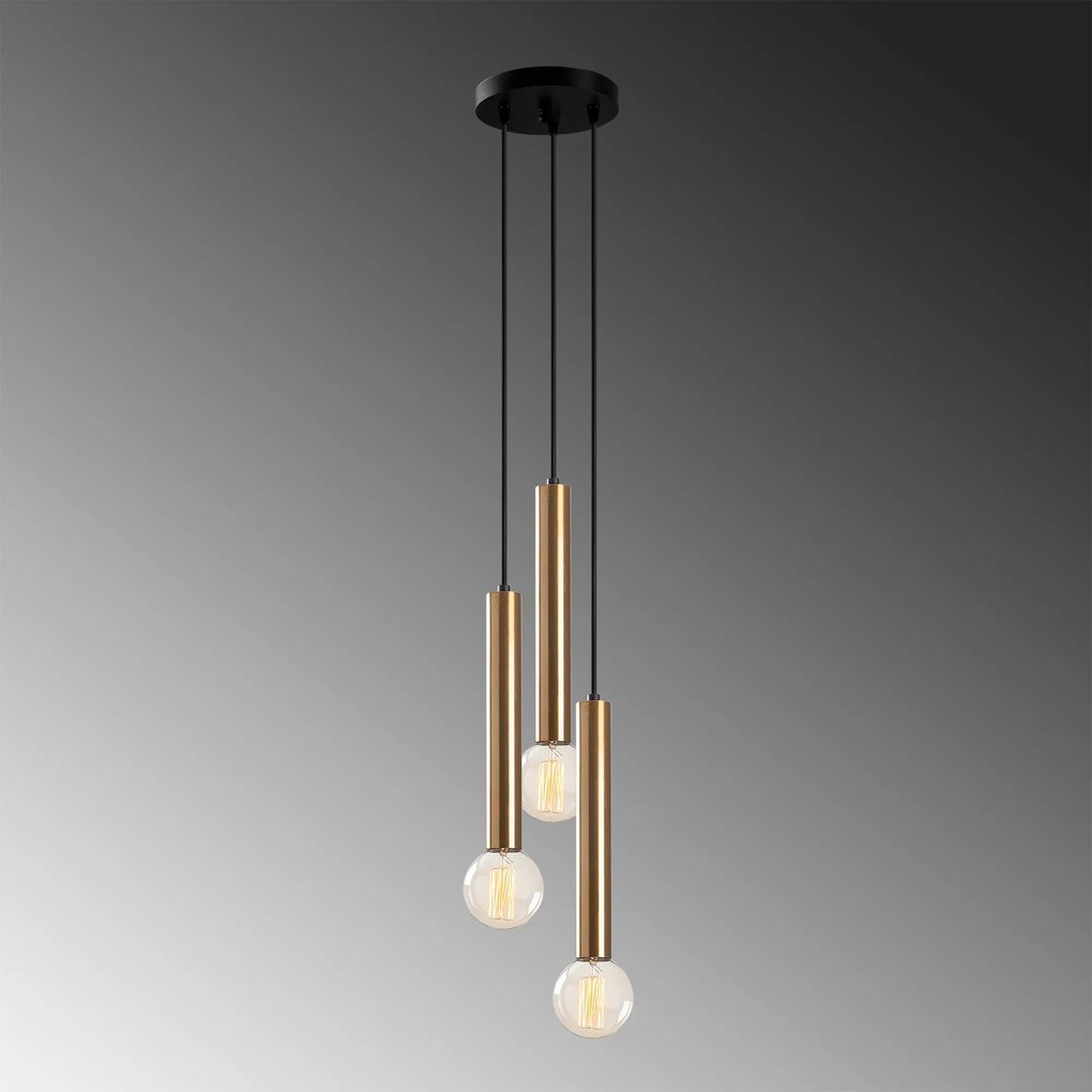 Candeeiro Suspenso Tempo – Vintage – 22 x 22 cm