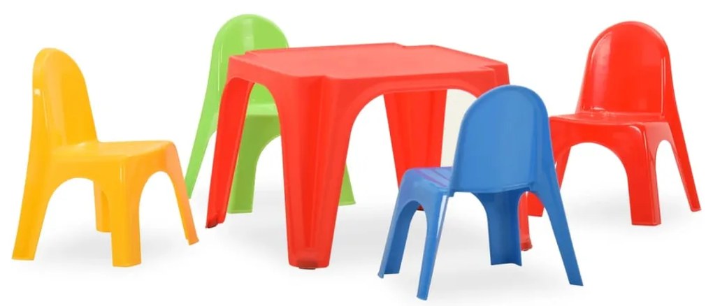 Conjunto de mesa e cadeiras de jantar para crianças PP