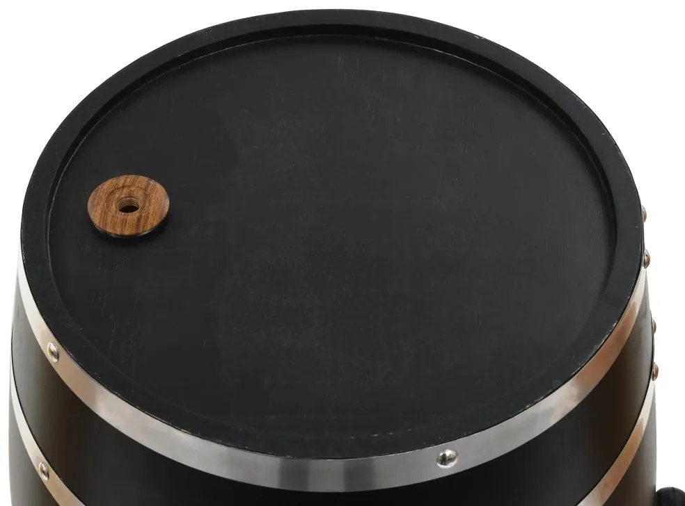 Barril de vinho com torneira em madeira de pinho maciça 35 L
