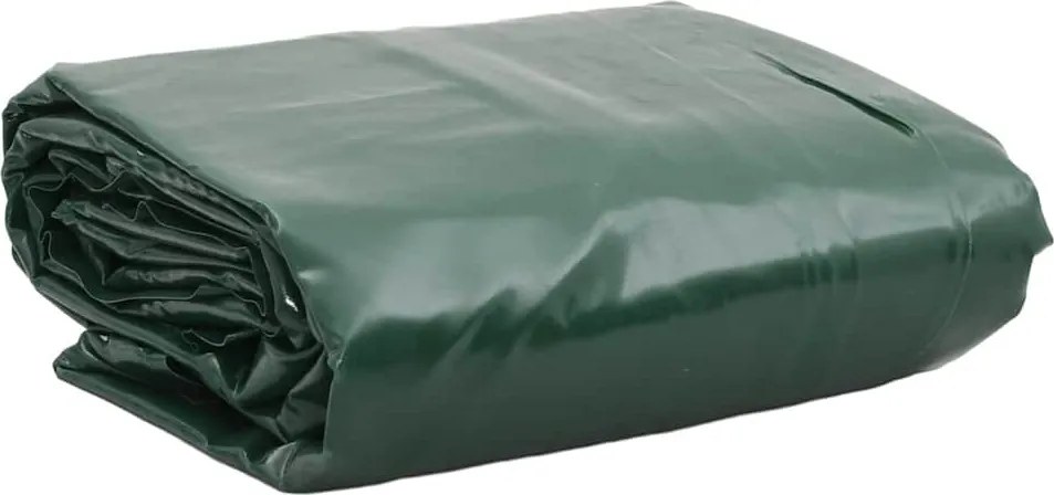 vidaXL Lona 1,5x10 m 650 g/m² verde
