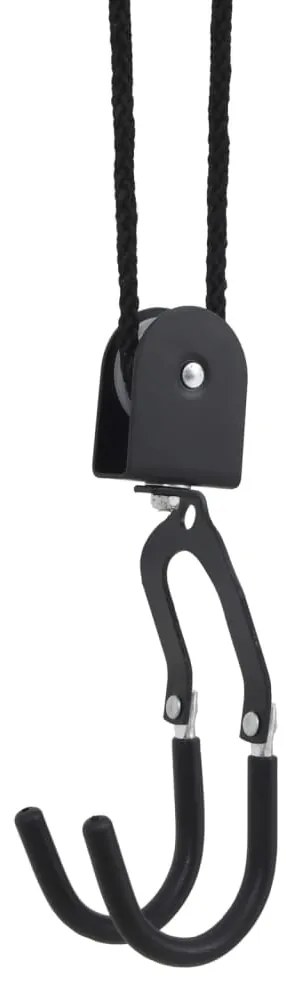 Guincho de bicicleta com suporte de teto 57 kg
