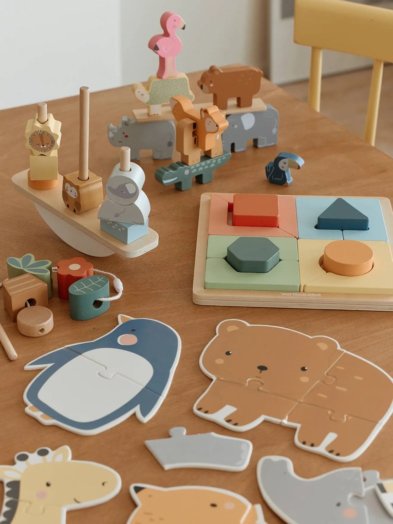 Conjunto de 5 brinquedos de estimulação – Essenciais a partir dos 24 meses multicolor