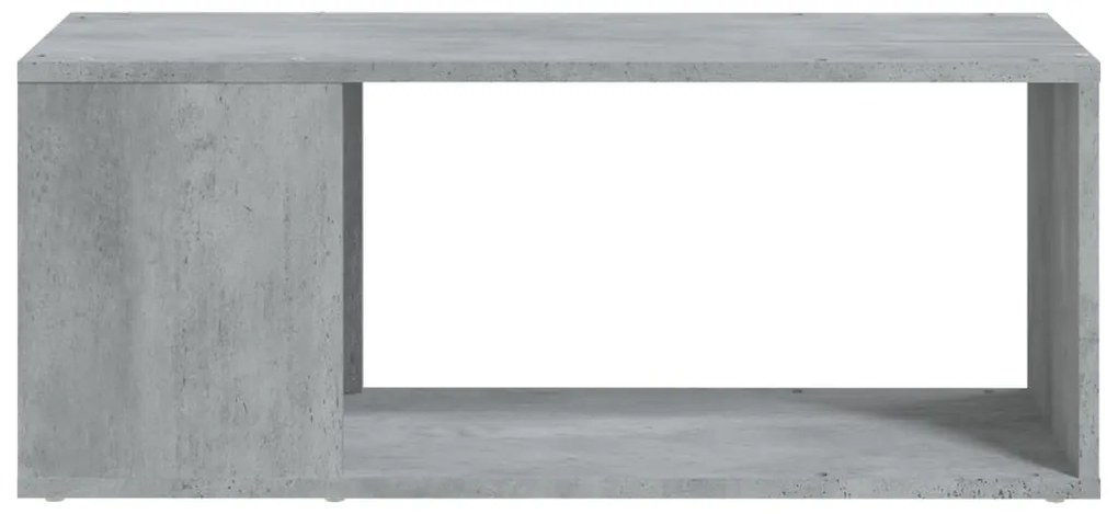 Móvel de TV 80x24x32 cm contraplacado cinzento-cimento